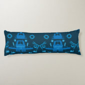 Coussins Longs Cadeaux British Narrowboat (Dos)