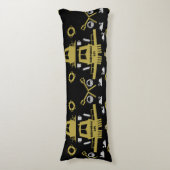 Coussins Longs Cadeaux British Narrowboat (Devant (Vertical))