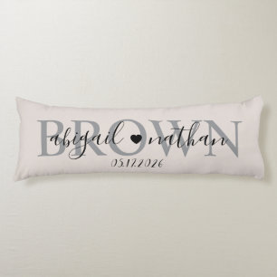 Coussins Longs Cadeaux de Mariage, Cadeau de Nouveaux Mariés, Cad