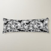 Coussins Longs Calaveras décoratives Halloween (Devant)