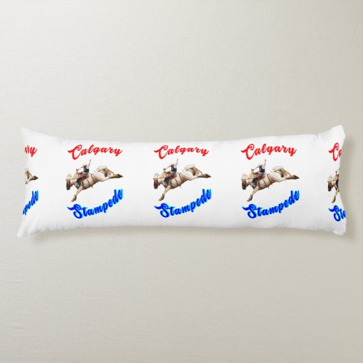 Coussins Longs Calgary Canada Chevaux Juillet Riders Calgary Stam (Devant)