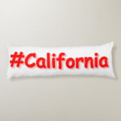 Coussins Longs "#California" Joli Design. Commandez dès maintenan (Dos)