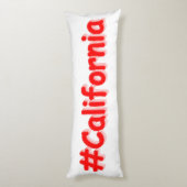 Coussins Longs "#California" Joli Design. Commandez dès maintenan (Dos (Vertical))