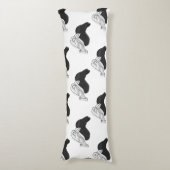 Coussins Longs Camion Silhouette à la main (Devant (Vertical))