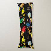 Coussins Longs Camions de construction Astronaut Dinosaures dans (Devant (Vertical))