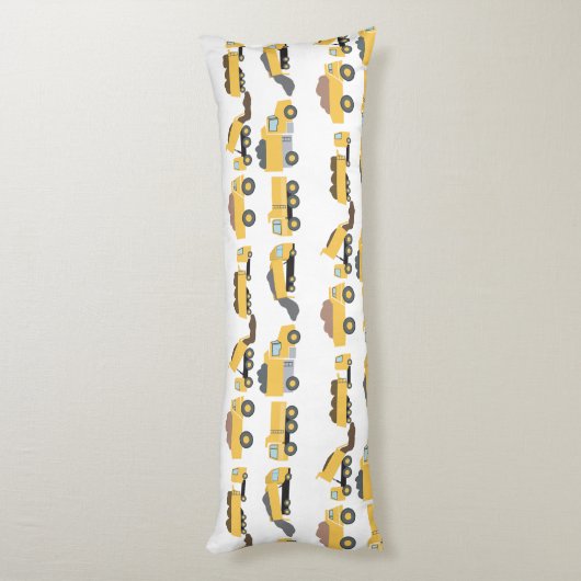 Coussins Longs Camions de construction Camions de construction (Dos (Vertical))