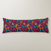 Coussins Longs Camo Fleur Papillon Moderne Ferme Maisonnette (Devant)