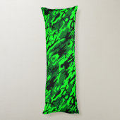 Coussins Longs Camo Vert Alien (Dos (Vertical))