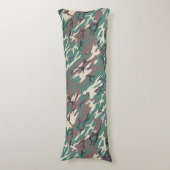 Coussins Longs Camo Woodland (devant Vertical)
