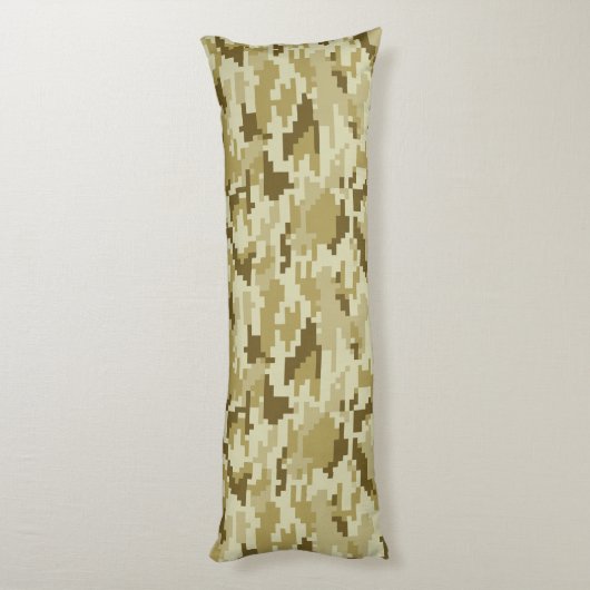 Coussins Longs Camouflage 8 bits pour désert numérique / Camo (Dos (Vertical))