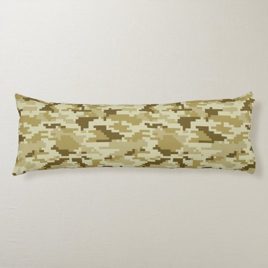 Coussins Longs Camouflage 8 bits pour désert numérique / Camo (Devant)
