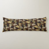 Coussins Longs Camouflage animal Silhouette Brown (Devant)