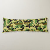 Coussins Longs Camouflage des bois (Devant)