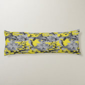 Coussins Longs Camouflage jaune et gris, Militaire, Armée (Dos)