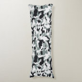Coussins Longs Camouflage Poussière de Neige (Devant (Vertical))
