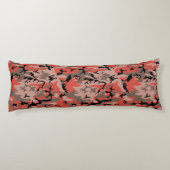 Coussins Longs Camouflage rouge et Brown, Armée (Dos)