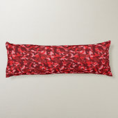 Coussins Longs Camouflage Saumon Rouge (Dos)