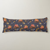 Coussins Longs Camping Fire Outdoor Adventure & Marshmallows (Devant)