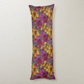 Coussins Longs Canapé de luxe Amaryllis Floral Condo Decor (Dos (Vertical))