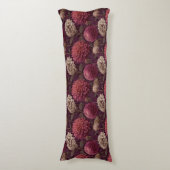 Coussins Longs Canapé moderne déco condo fleur de dahlias (Devant (Vertical))