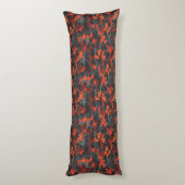Coussins Longs Canapé occidental de style botanique camouflé (Dos (Vertical))