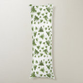 Coussins Longs Canary Vine Feuilles (Devant (Vertical))