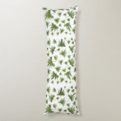 Coussins Longs Canary Vine Feuilles (Dos (Vertical))