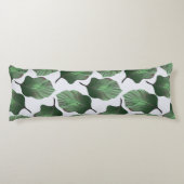 Coussins Longs Canna Tropicanna Feuilles tropicaux, Vert (Dos)