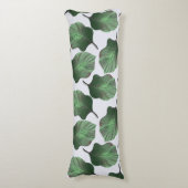 Coussins Longs Canna Tropicanna Feuilles tropicaux, Vert (Devant (Vertical))