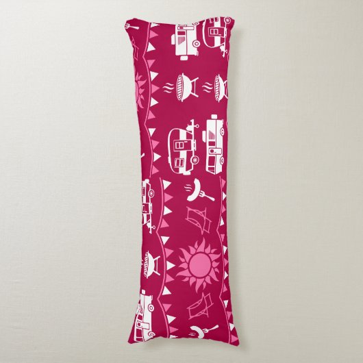 Coussins Longs Caravan Camping Maison Décor (Devant (Vertical))