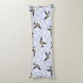 Coussins Longs Cardigan Welsh Corgi bleu Merle Peinture Chien Art (Dos (Vertical))