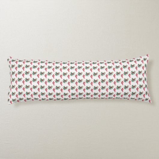 Coussins Longs Cardinal de Noël (Dos)