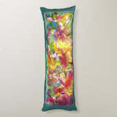 Coussins Longs CARNIVAL BALLET / Masquerade de Venise, Dance Musi (Dos (Vertical))