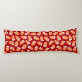Coussins Longs Carottes de Chubby Rouge (Dos)