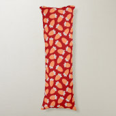 Coussins Longs Carottes de Chubby Rouge (Devant (Vertical))