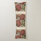 Coussins Longs Carreau de fleur d'œillet Art antique rustique De (Devant (Vertical))