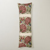 Coussins Longs Carreau de fleur d'œillet Art antique rustique De (Dos (Vertical))