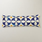 Coussins Longs Carreaux portugais - Azulejo Motif Design (Dos)