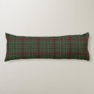 Coussins Longs Carreaux rouge et vert rustiques et robustes pour