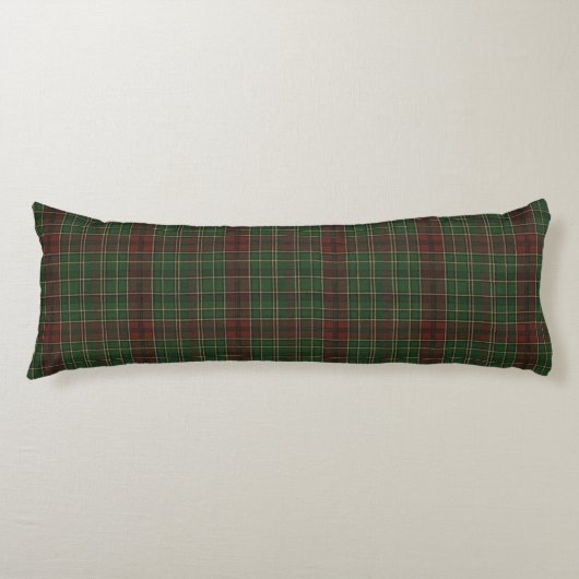 Coussins Longs Carreaux rouge et vert rustiques et robustes pour  (Devant)