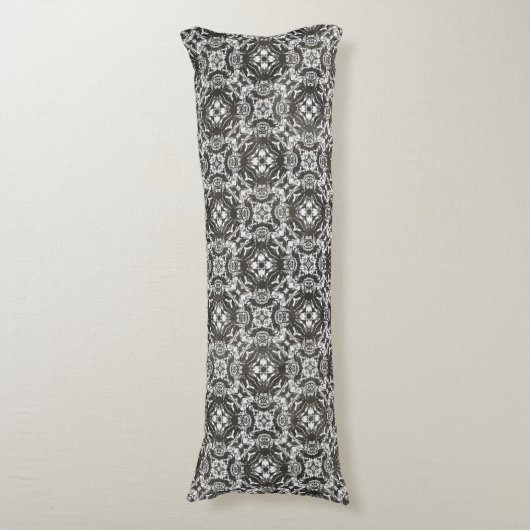 Coussins Longs Carrelage gris et blanc (Devant (Vertical))