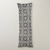 Coussins Longs Carrelage gris et blanc (Dos (Vertical))