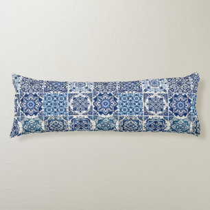 Coussins Longs Carrelage méditerranéen, Portugais, Azulejo, Majol