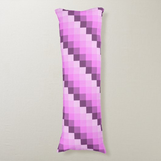 Coussins Longs Carrés rose et violet (Devant (Vertical))