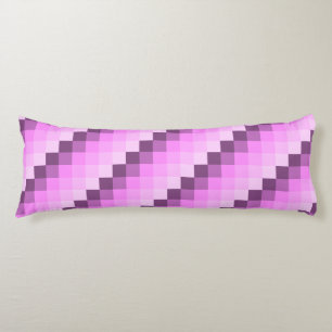 Coussins Longs Carrés roses et violets