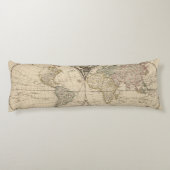 Coussins Longs Carte 9 du monde (Dos)