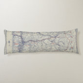 Coussins Longs Carte automatique de traînées du fonctionnaire (Dos)