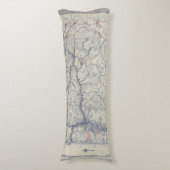 Coussins Longs Carte automatique de traînées du fonctionnaire (Devant (Vertical))