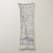 Coussins Longs Carte automatique de traînées du fonctionnaire (Dos (Vertical))