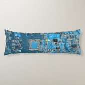 Coussins Longs Carte circuit bleu circuit imprimé à circuit impri (Devant)